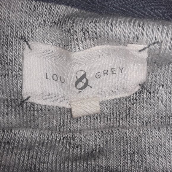 Lou & Gray Ladies, small dark gray w/light gray pattern, soft zipper back dress - Picture 5 of 7